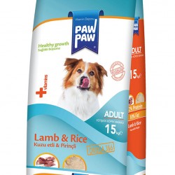 Paw Paw Kuzu Etli&Pirinçli Kuru Köpek Maması 15kg